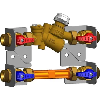 Ventil Ivar CS Bytová měřicí sada EQUICOMPACT - k odečtu tepla