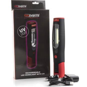 Svítilna LED inspekční svítilna (1 x OSRAM COB) s UV baterkou