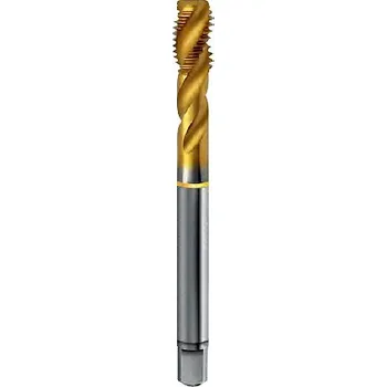 Závitořezný nástroj Závitník GUHRING M20 HSSE PM TiN 5722 šr.drážka (Závitník GUHRING Powertap šroubová drážka ISO2 (6H) HSSE/PM M20x2,5)