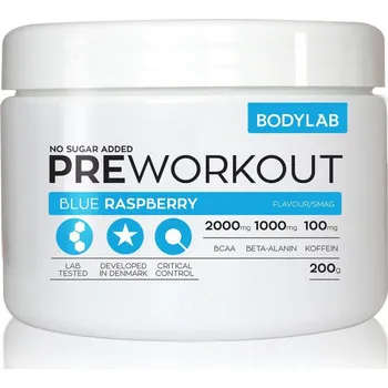 Bodylab Pre Workout 200 g Anabolizér Bodylab Pre Workout 200 g