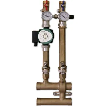 rozdělovač topení Ivar CS Kotlová sestava IVAR nesměšovaná s přepouštěcím ventilem - DN 32 - IVAR.KS 551 BA