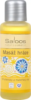 Masážní přípravek Saloos Bio Masáž hráze těhotenský a mateřský olej 50 ml