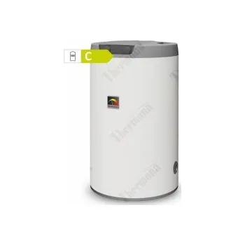Bojler Stacionární zásobník THERM OKCE 125 NTR/2,2 kW nabízí díky jednomu výměníku a možnosti dohřevu elektrickou energií přípravu 113 l teplé vody.