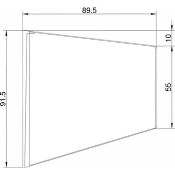 RC model ostatní Klima stabilizátor typu lichoběžník (bílý)