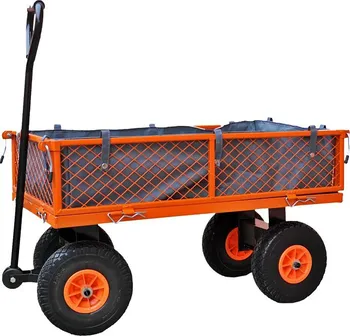 Zahradní vozík Fuxtec FX-GW350 oranžový