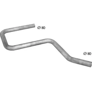 Střední díl výfuku Trubka výfuku RENAULT MIDLINER (PR 70.01-3)