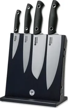 kuchyňský nůž Böker Saga G-10 Satin 131267 set 4 ks