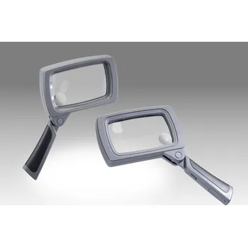 Lupa Lupa obdélníková s LED osvětlením - LCH FHF85 - D 052B