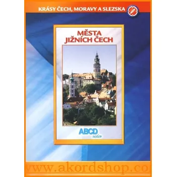 DVD film Města jižních Čech - Krásy Čech, Moravy a Slezska DVD