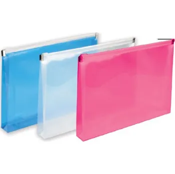 Aktovka na dokumenty Spisovka na dokumenty PP, A5, zip, růžová