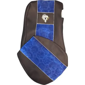 Potah sedadla Autopotahy textilní pro DAF 95XF/105XF/LF/CF, černo-modrá barva (č. 3)