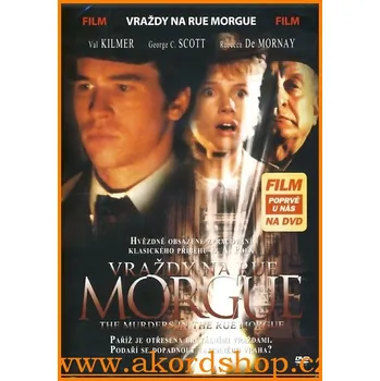 DVD film Vraždy na Rue Morgue DVD