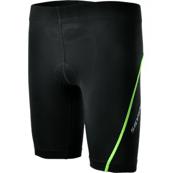 cyklistické kraťasy Silvini Avisio CP1026 černé/zelené