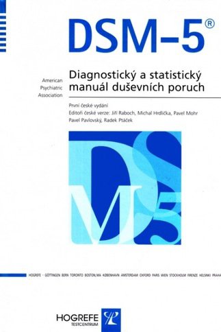 Diagnostický a statistický manuál mentálnych poruch pdf