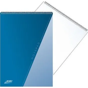 Blok BOBO A4, čistý, horní spirála, 40 listů