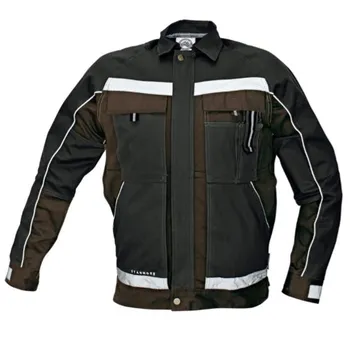 pracovní bunda Australian Line Stanmore hnědá/černá bunda