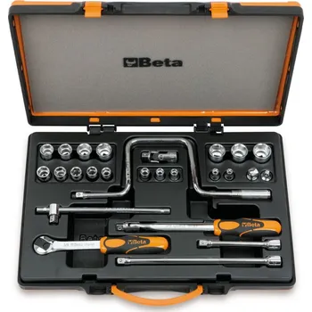 Gola sada SADA HLAVIC-MODEL 910A/C17 3/8'' S PŘÍSLUŠENSTVÍM 17KS'' (17 šestihranných hlavic a 9 doplňků)