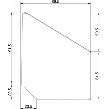 RC model ostatní Klima stabilizátor typu šipka (bílý)