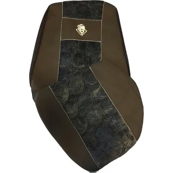 Potah sedadla Autopotahy textilní pro SCANIA R, černo-šedá barva (č. 39)