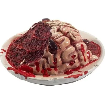 Party dekorace Smiffys Děsivý mozek na talíři 27 cm