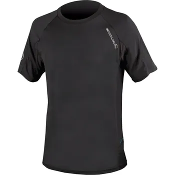 cyklistický dres Endura SingleTrack Lite Wicking T černé M