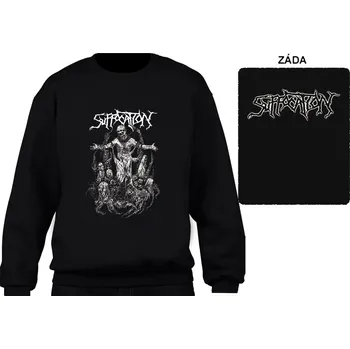 Pánská mikina Suffocation - mikina bez kapuce