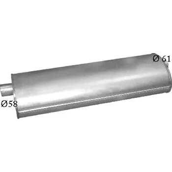 Tlumič výfuku Tlumič výfuku RENAULT MASCOTT (PR 70.08)