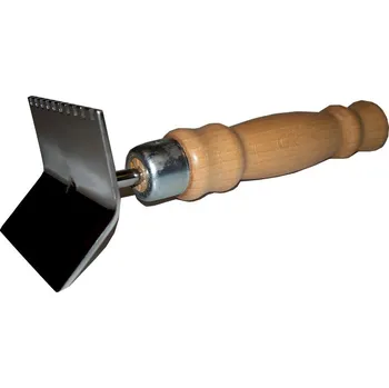 Škrabka na čištění mateřích mřížek - nerez