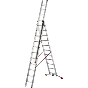 Žebřík Hailo ProfiLOT 3 dílný 3x 12 příček