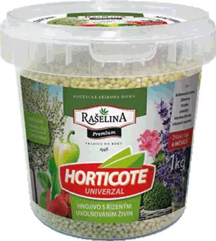 Hnojivo Rašelina Soběslav Horticote Premium hnojivo s řízeným uvolňováním živin 1 kg