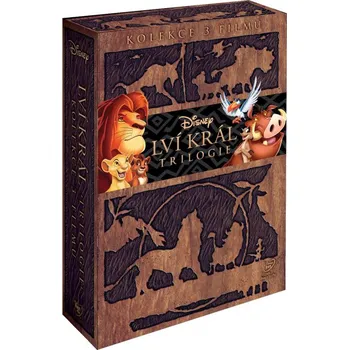 DVD Kolekce Lví král kolekce 1-3 (2016) 3 disky Sběratelská edice filmů DVD Kolekce Lví král kolekce 1-3 (2016) 3 disky