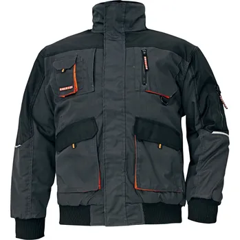 pracovní bunda Australian Line Emerton Pilot černá zimní bunda