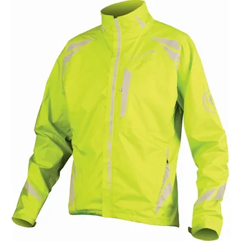 Cyklistická bunda Endura Luminite II Hi-Viz žlutá