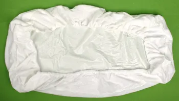 Prostěradlo Kaarsgaren froté prostěradlo 120 x 200 cm bílé 