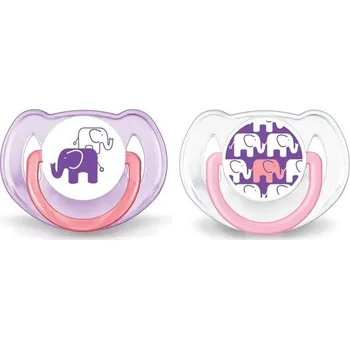 dudlíky Avent Šidítko slon 6-18 měsíců 2 ks