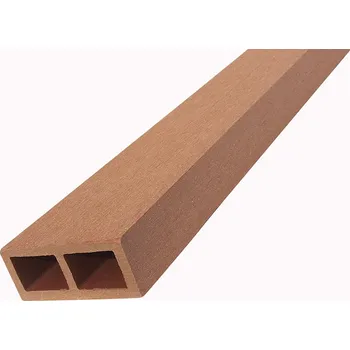 Plotovka WPC vodorovný plotový nosník Nextwood, 88x38x2000 mm, barva třešeň