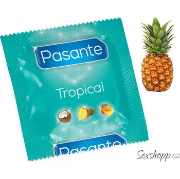 Kondom Kondom Pasante Tropical Pineapple - ananas, 1 ks