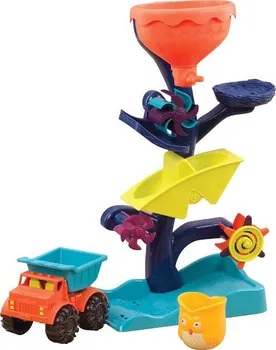 Hračka pro nejmenší B.Toys Vodní mlýnek s náklaďákem