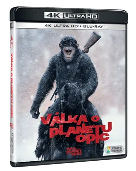 Blu-ray film Blu-ray Válka o planetu opic 4k Ultra HD Blu-ray (2017) 2 disky
