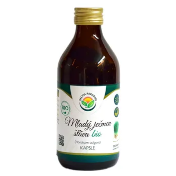 Přírodní produkt Salvia Paradise Mladý ječmen šťáva kapsle BIO 190 ks