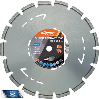 Řezný kotouč 350x20 mm diamantový kotouč na asfalt SUPER ASFALT EVO