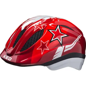Cyklistická přilba KED Meggy Red Stars