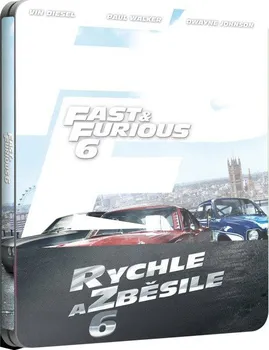 Blu-ray film Blu-ray Rychle a zběsile 6 Steelbook (2013)