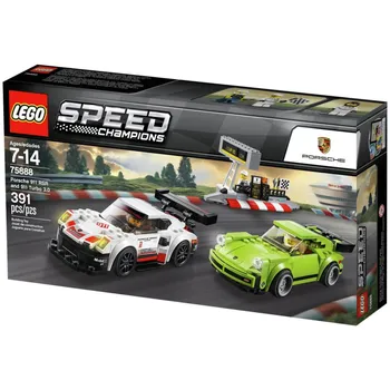 Stavebnice LEGO LEGO Speed Champions 75888 Porsche 911 RSR a 911 Turbo 3.0