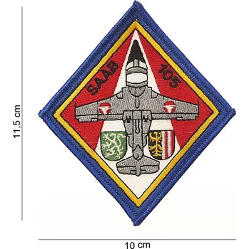 Nášivka Nášivka textilní 101 Inc SAAB 105 - barevná