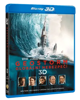 Blu-ray film Blu-ray Geostorm: Globální nebezpečí 3D + 2D (2017) 2 disky