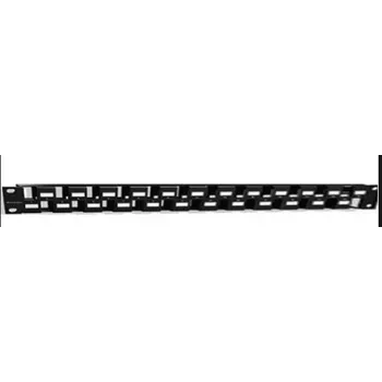 Patch panel MMCPNLX24SIJ2 Patch panel 19" Staggered pro 24 modulů QuickPort ,(UTP i STP) bez zadní hrazdy,1U, černý