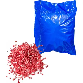 Sušené ovoce Jahoda sušená mrazem na kostky 10 mm 1 kg/balení