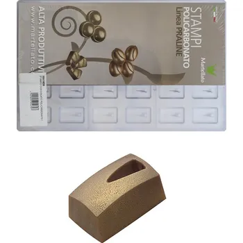 Nádoba na pečení Forma na pralinky (obdélník 9g) 5x6 tvarů/forma