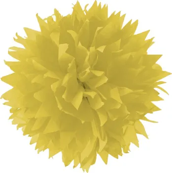 Výtvarný papír Folia - Max Bringmann Hedvábný papír 20 g/m2, 50x70 cm, 26 listů, různé barvy Barva: citronová žlutá